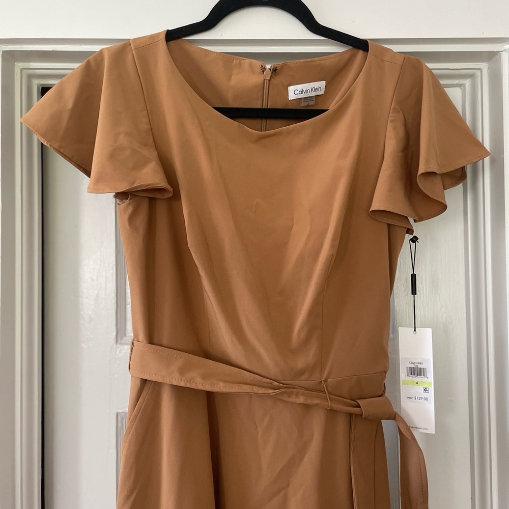 Waist tie dress